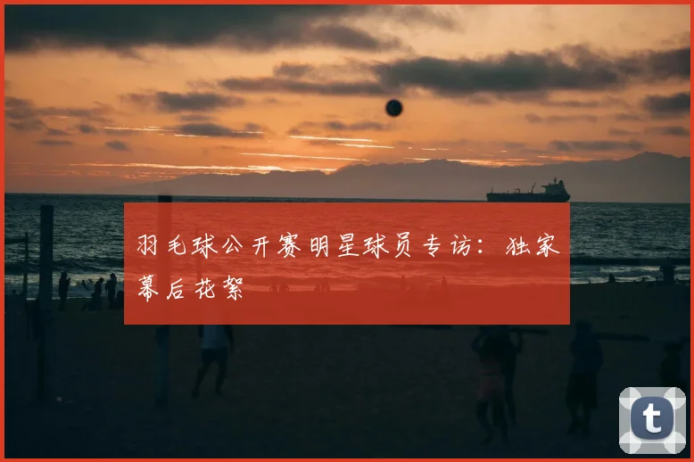 羽毛球公开赛明星球员专访：独家幕后花絮