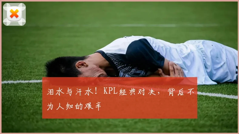 泪水与汗水！KPL经典对决，背后不为人知的艰辛